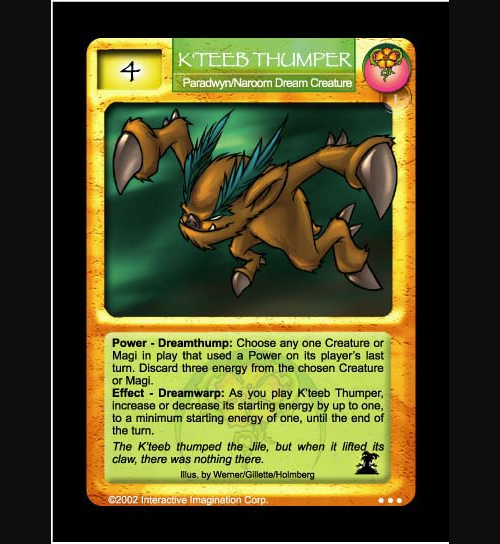 Kteeb Thumper - Paradwyn - Foil